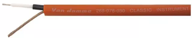 VDC - Pro Grade Classic XKE Instrument Cable Orange 100m Reel