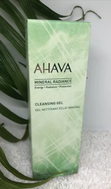 (199,90€/L) AHAVA MINERAL RADIANCE Cleansing Gel Gesichtsreiniger 100ml *neu*