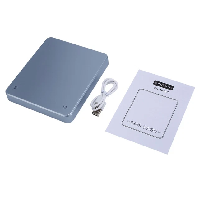 Balanza electrónica de precisión, pantalla LED, temporizador automático incorporado I2M4