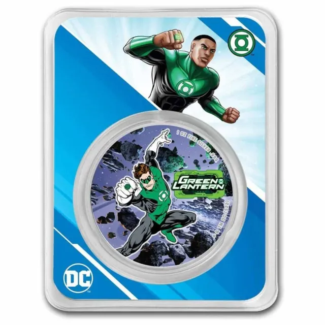 Samoa 2023 Green Lantern™ Silbermünze 1 oz DC Comics™ Farbe Silber 999*