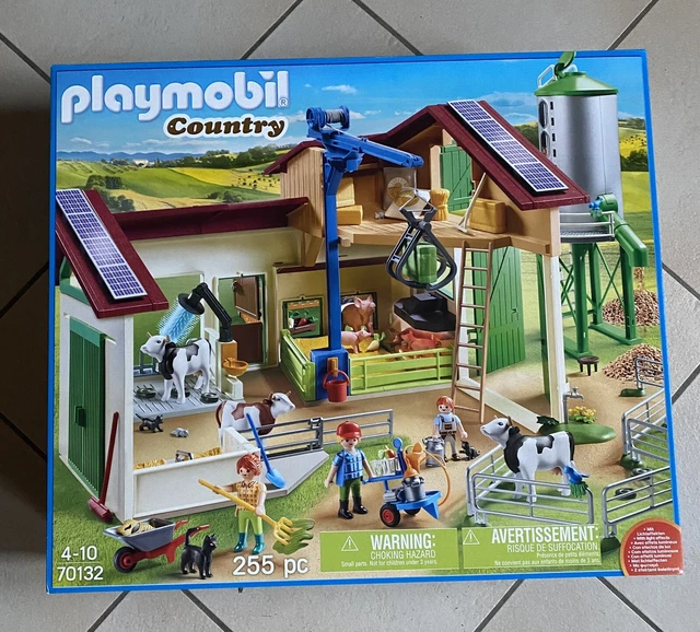 PLAYMOBIL COUNTRY - Grande Ferme avec Silo et Animaux (70132) EUR 120,00 - PicClick FR