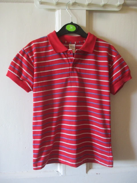 Polo Vintage Ragazzi BHS Righe Maniche Corta Altezza 152 cm, 11-12 anni