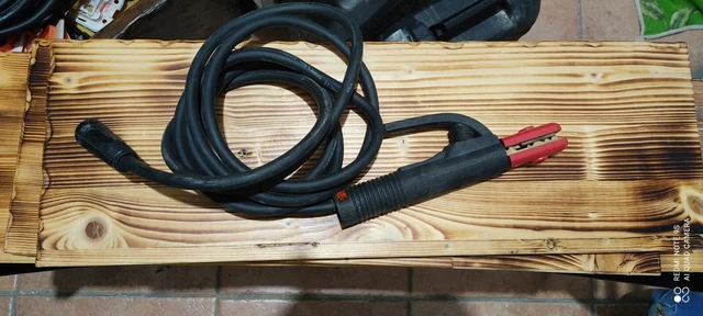 Pinza porta elettrodo per saldatrice inverter  mma FERRO FALCON 300A con cavo