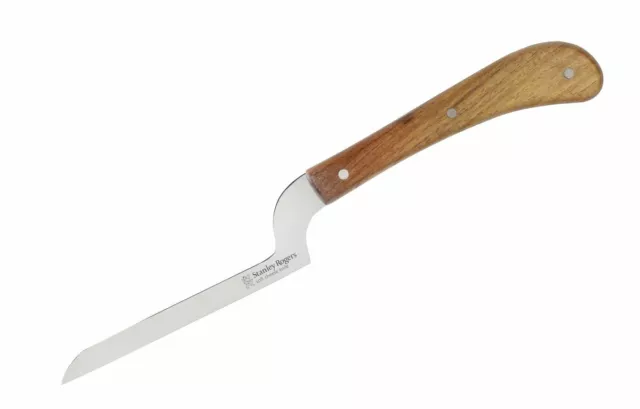 Stanley Rogers Weichkäsemesser 24 cm hochwertiges Käsemesser mit Edelstahl Braun