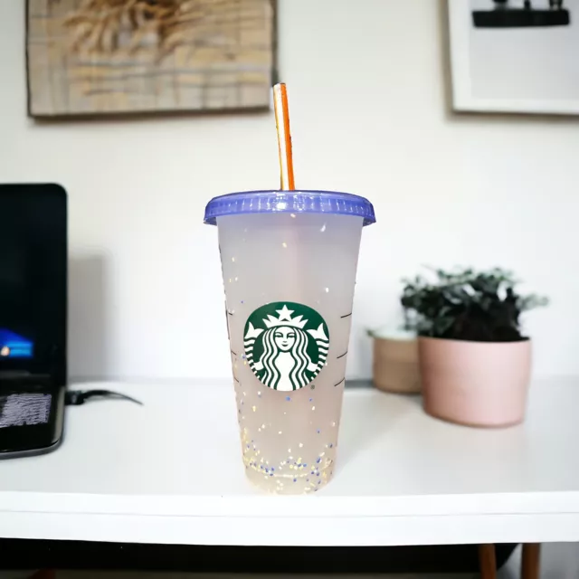 Starbucks - Summer 2023 Confetti Color Changing - Reusable Cold Cup - 24oz NEW