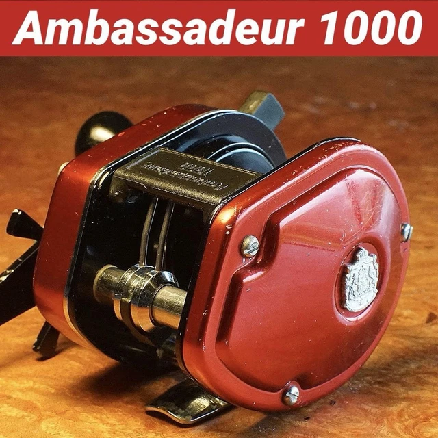 83年 ABU Ambassadeur 1000C #830100 ABU AMBASSADEUR 1000 Vintage Baitcasting Reel 1983 Rare