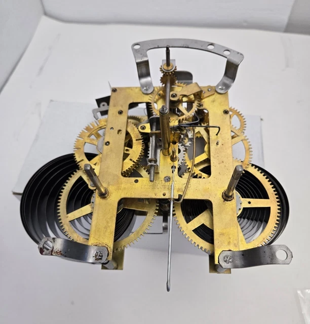 AS IS ANTIQUE Ingraham Mantle Clock Movement Hour Half hour