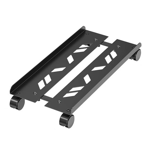 Support pc support tour pc avec roulettes pour la plupart des
