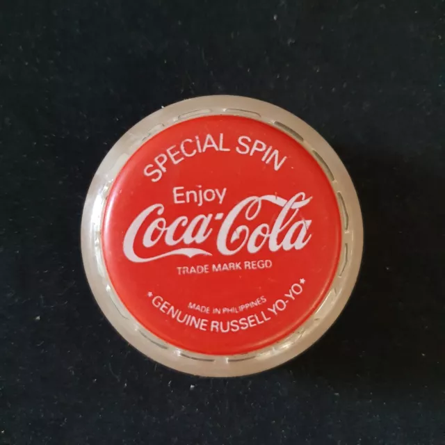 1981 Russell Coca Cola Special Spin yoyo Coke