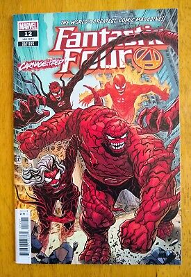 Fantastic Four #12 Carnage-ized Variant Edition Marvel MCU Comic Book 2018