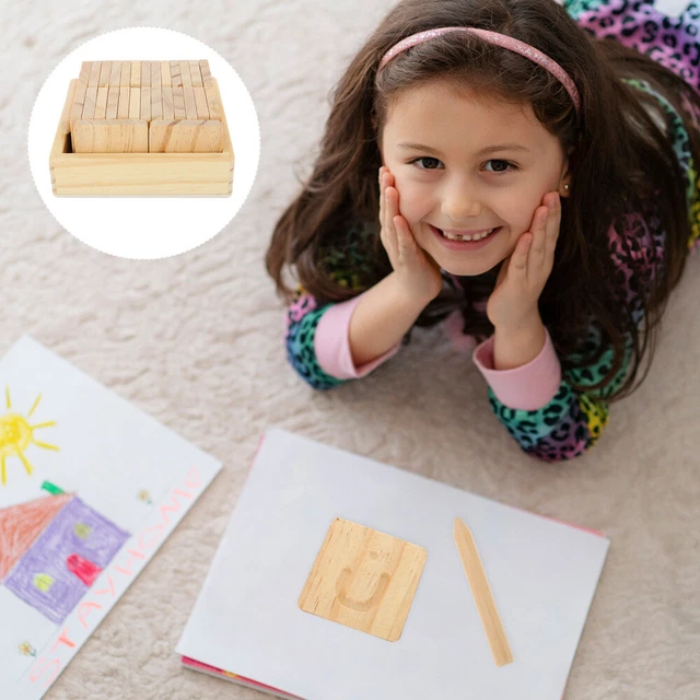 Tablero Braille preescolar Tablero de escritura interesante Tablero de escritura Número
