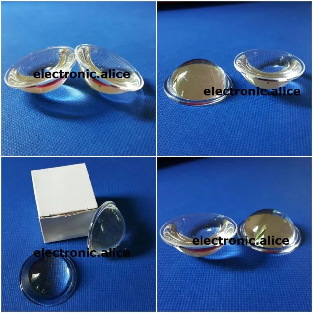 44mm Optical Glass Lens Collimator Plano-Convex for Led Projector & Led Lamp