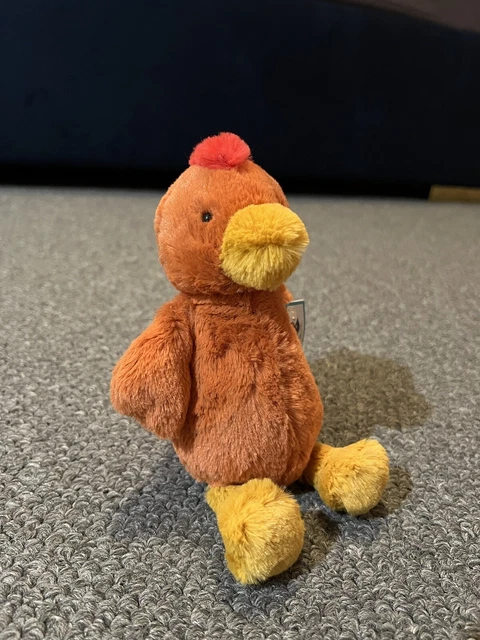 JELLYCAT SMALL Bashful Rooster BNWT RARE Retired 100.00 PicClick AU