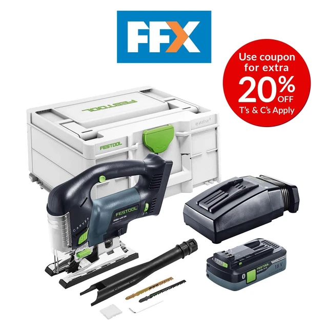FESTOOL CORDLESS PENDULUM jigsaw CARVEX PSC 420 EB Basic 577236