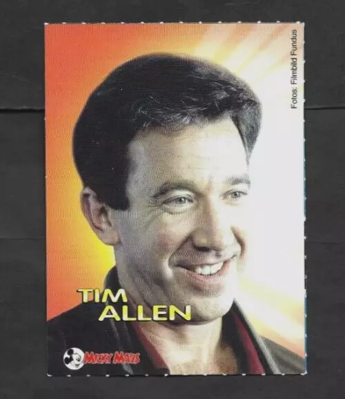 1997 Micky Maus TIM ALLEN Movie Star Card