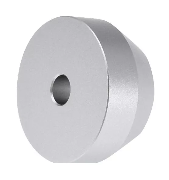 Dynavox Mittelstück für 7" Singles, Aluminium Puck Asp1, Schallplatten Einsatz 3