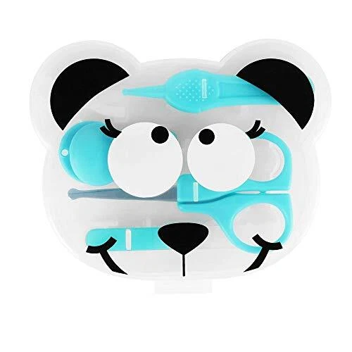 Badabulle Mon 1er Kit Manucure, Trousse de Soin des Ongles pour Bébé avec Ciseau
