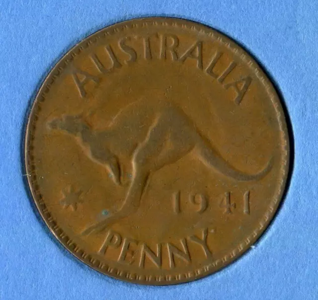 Foreign Coin - Australia - One Penny 1941