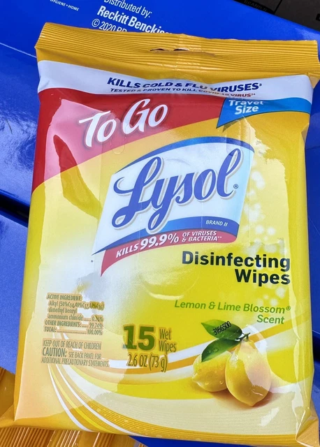 Lysol To Go Wipes