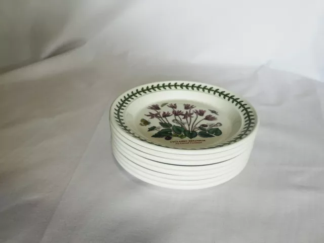 Portmeirion Botanic Garden Raised Rim Bread & Butter Plate 7.5” SINGLE