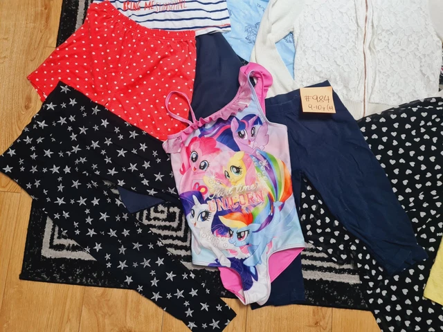 #984-XXL Enorme pacchetto di vestiti per ragazze 9-10 anni NEXT RALPH RIVER M&S H&M GEORGE 3