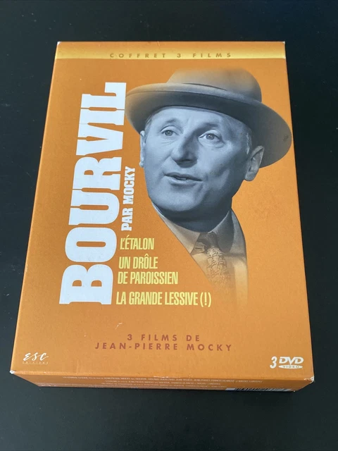 Bourvil Par Mocky Coffret 3 Dvd L Etalon Un Drole De Paroissien Grande Lessive