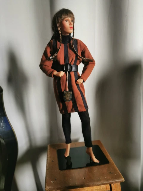 Merkloos - Rare poupée ancienne de Was, dite tête de