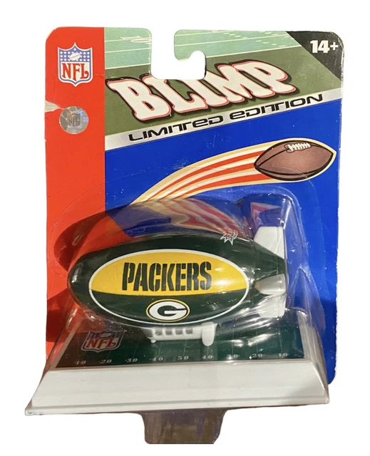 Green Bay Packers NFL American Football Field Display Stand Toy Blimp