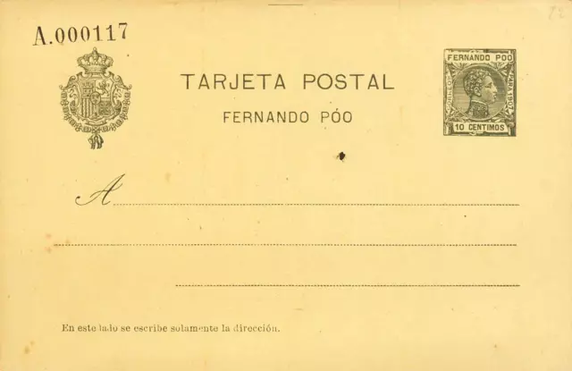 Ehemalige Kolonien Españolas. Fernando Poo. ( ) Mng EP21,EP22. 1907. 10 Cts Grün