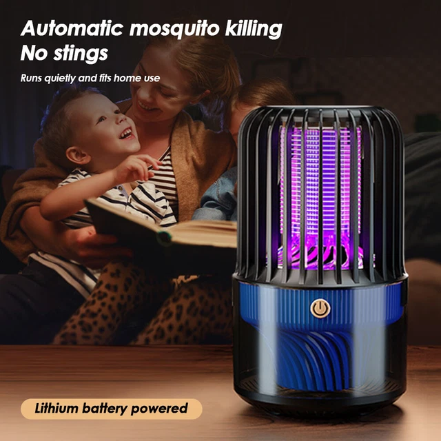 UV Moskito Killer Insektenvernichter LED Licht Insektenlampe Mückenfalle USB NEU 3