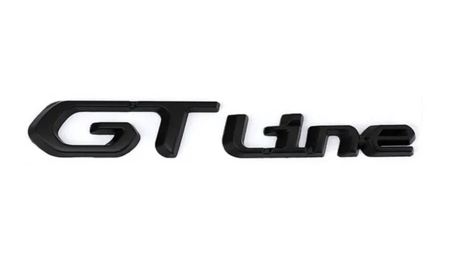 Autocollant Emblème GT GTI Pour Peugeot - Badge Voiture Personnalisable | Facile à Coller, Décoration Carrosserie