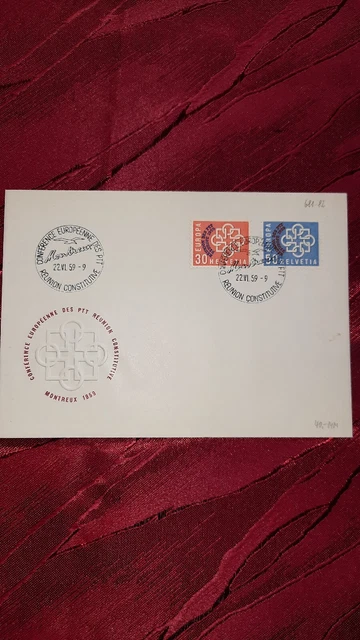 Schweiz - FDC Mi. Nr. 681-82