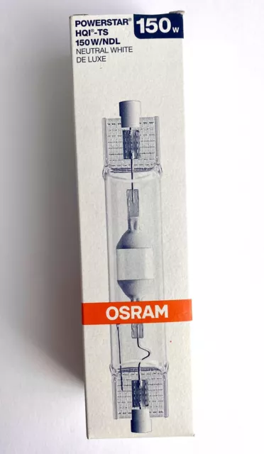 OSRAM POWERSTAR HQI-TS 150W WDL NDL warmweiß neutralweiß DE LUXE 2