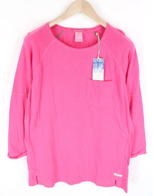 “Scotch & Soda”エンブロイダリースウェットシャツ Music/Pink Scotch & Soda”エンブロイダリースウェットシャツ Music/Pink
