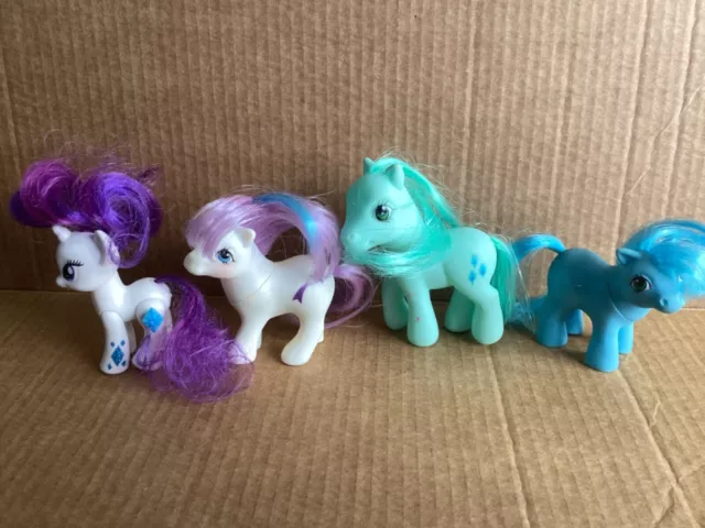 Lot of 4 My Little Pony MLP Some Vintage 1984 G1