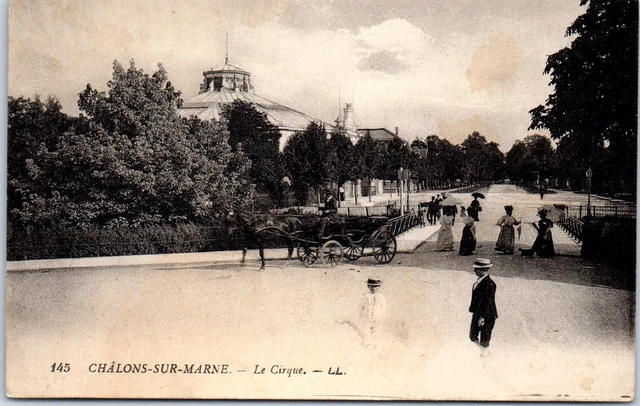 51 CHALONS SUR MARNE carte postale ancienne [REF/47318]