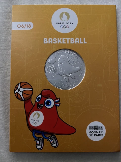 Ticket Souvenir JO Paris 2024 - Finale De Basketball France / USA