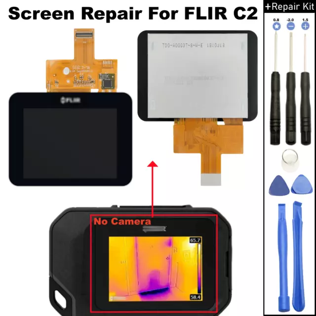 Für FLIR C2 Compact Wärmebildkamera mit WiFi LCD Bildschirm Reparatur Ersatzteil