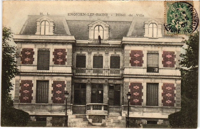 CPA Enghien les Bains Hotel de Ville FRANCE (1309732)