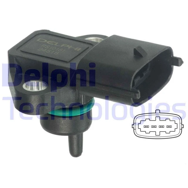 Capteur Pression Collecteur D'Admission Create Idea - Référence 7700101762 Compatible Dacia Nissan Opel