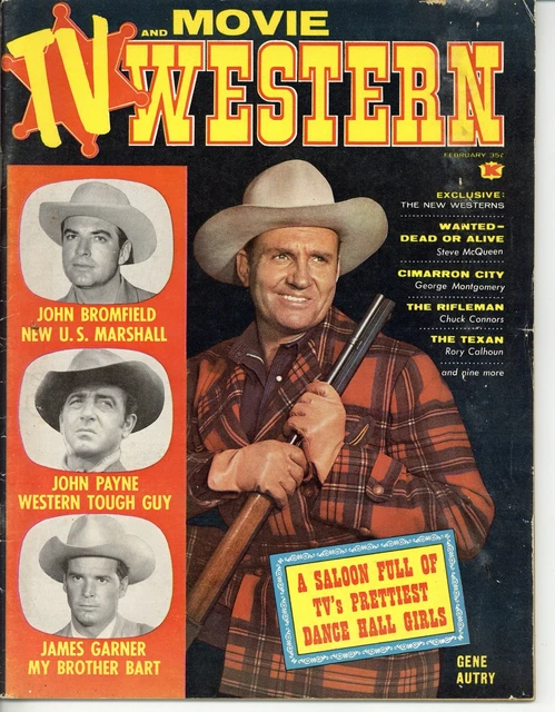 TV and Movie Western Magazine Vol. 1 #4 GD 1959