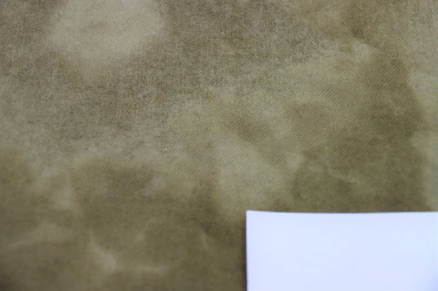 Warren Tavern ALFOMBRA TEÑIDA A MANO LANA ENGANCHADA grasa 1/8 yarda verde amarillo