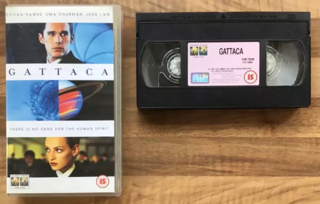 Gattaca - (Ethan Hawke, Uma Thurman, Jude Law) Original & Deleted Vhs Video