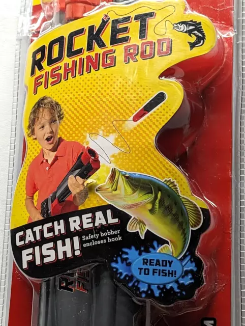 Brand New Goliath Rocket Fishing Rod Ready to Fish Kids Fishing Pole, Seen  On TV 