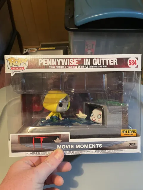 FunKo It (2017) Pennywise in Gutter Movie Moments Pop! Juguete de vinilo de colección