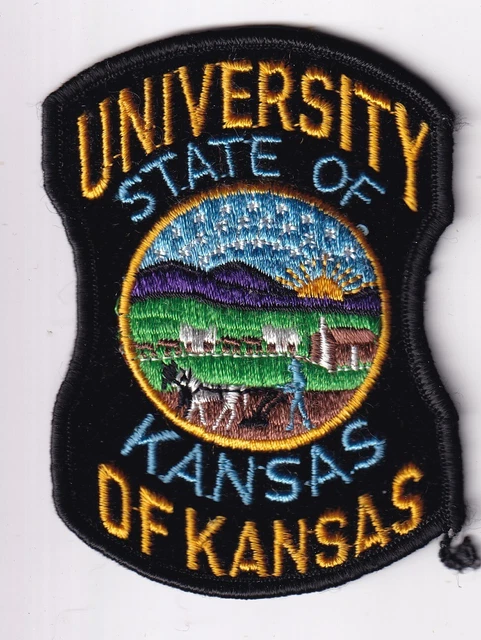 University Of Kansas Police Patch Older!