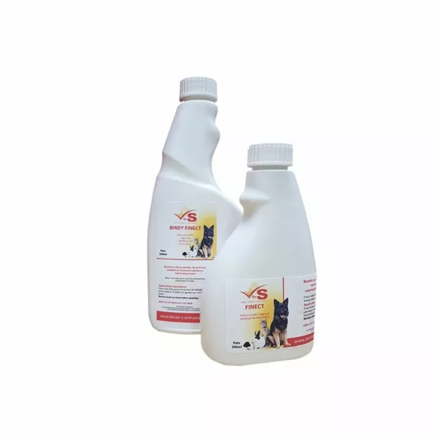 DrS Birdy Finect 250ml Liquid mite treatment For Small Animals, Housing