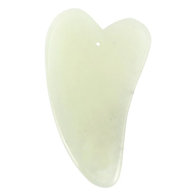 1Pcs Facial Massage Chinese Medicine Natural Jade Board Scraping Tool J5