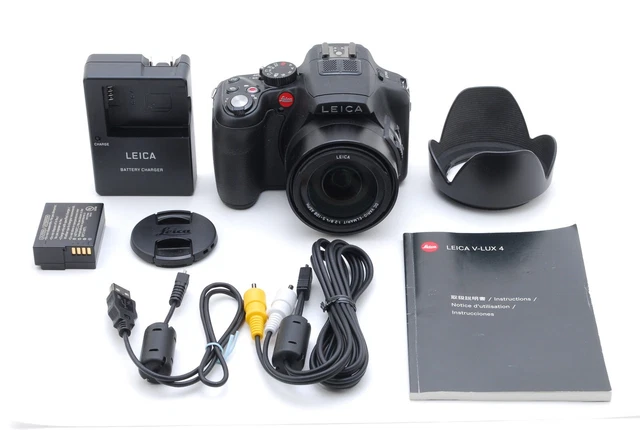 Casi Mint Leica V-LUX 4 12.7MP Cámara de Sistema Compacto De Japón