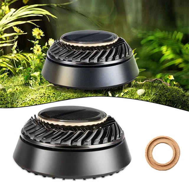 Diffusore di profumo per auto con illuminazione solare rotazione automatica